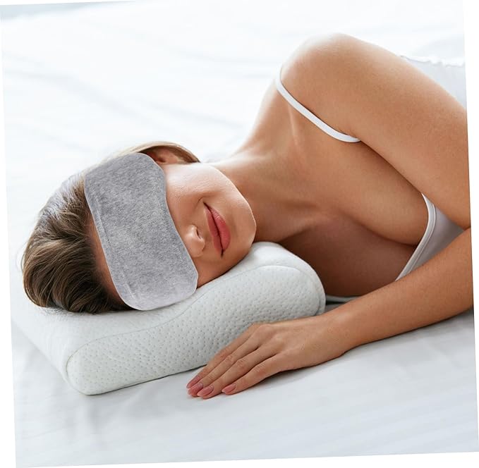 FOMIYES Blackout Eye Mask for Sleeping Comfortable Light Blocking Blindfold for Travel Home Use Flexible Strap for Men Women