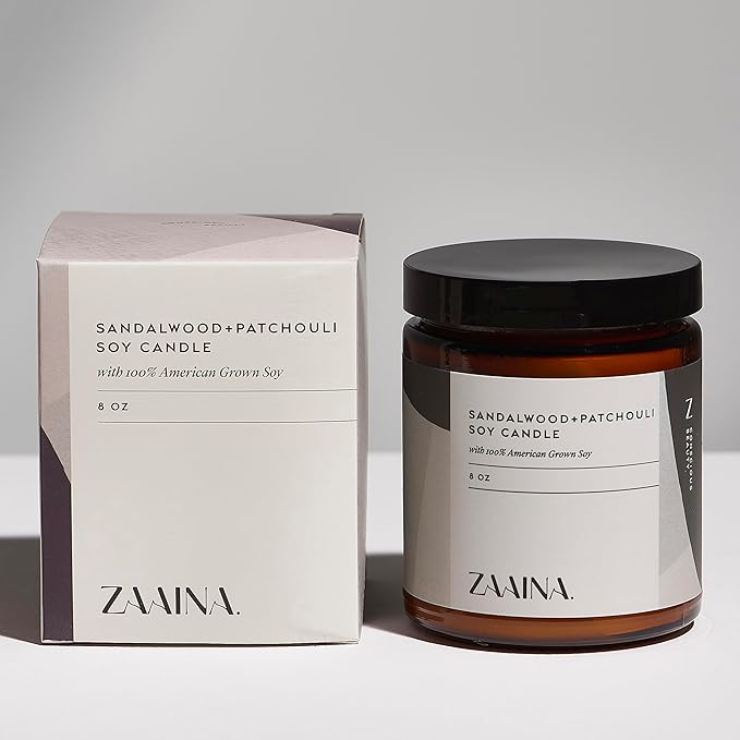ZAAINA Men’s Care Package - Relaxation Spa Gift Set, Luxury Natural Handmade Grooming Kit for Husband Dad Friend, Father's Day Gifts for Men, Birthday Gifts for Him