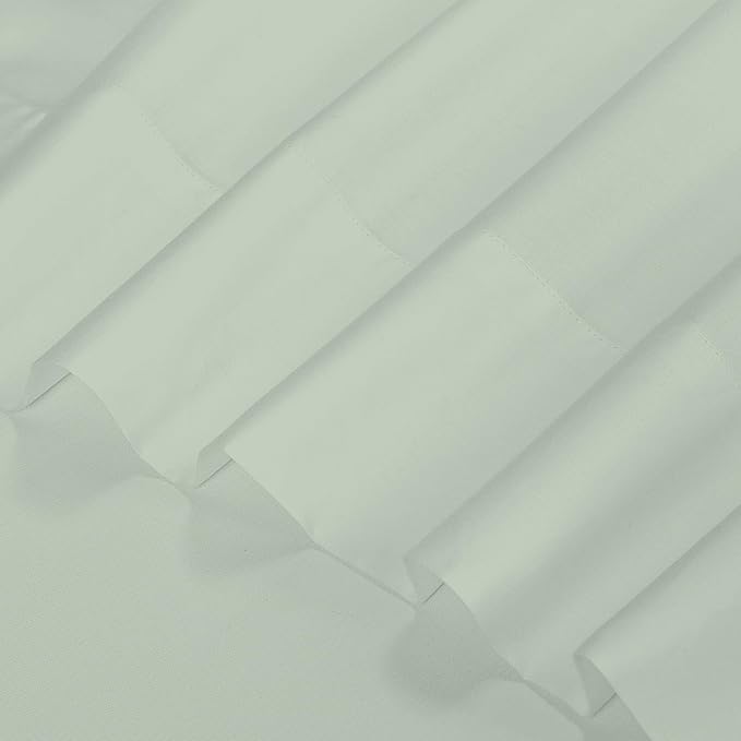 ROYALE LINENS Bamboo Viscose King Sheet Set - Cooling Bed Sheet Set - 1 Fitted, 1 Flat & 2 Pillowcase - Fits Up to 16" - Organic Viscose Derived from Bamboo - Bedding Sheet Set (King, Dewkist)