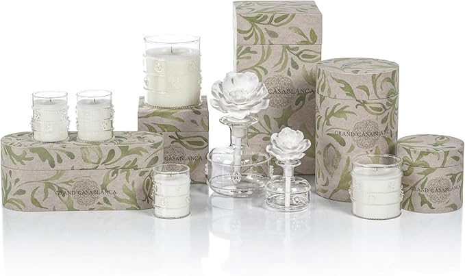 Water Lotus Zodax MINI Grand Casablanca Porcelain Diffuser
