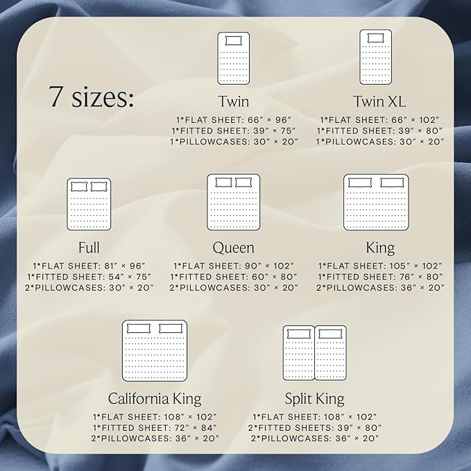 LuxClub 4 PC Full Sheet Set, Breathable Luxury Bed Sheets, Deep Pockets 18" Wrinkle Free Cooling Bed Sheets Machine Washable Hotel Bedding Silky Soft - Oxford Full