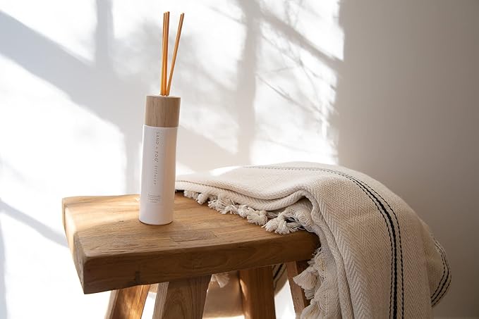 Sand + Fog Limoncello Reed Diffuser | Made with Essential Oils | Fill Your Home with The Your Favorite Luxurious Fragrance (Pack of 2)