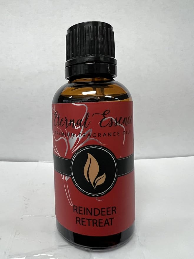 Eternal Essence Oils Reindeer Retreat 30ml Premium Fragrance Oil - for Candle, Soap Making, Aromatherapy, Diffusers, Home Care, & Humidifiers
