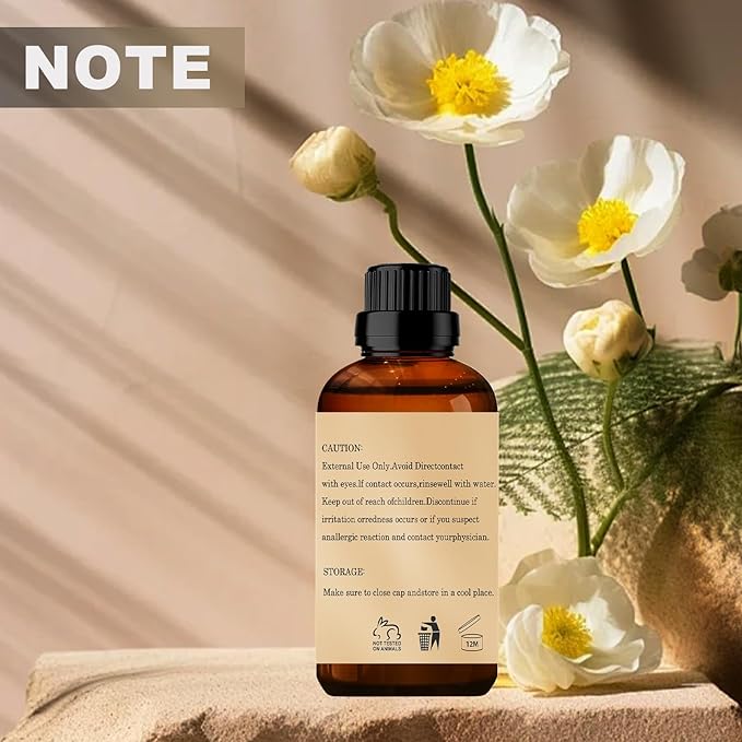 Chamomile Essential Oils 120ML, 100% Pure and Natural Essential Oil with Dropper for Aromatherapy Diffuser - 4 Fl Oz/Chamomile
