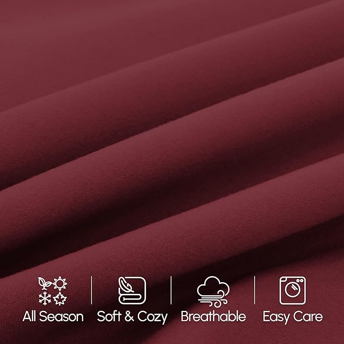 Elegant Comfort Premium Hotel Quality Pillowcase Set, Luxury & Softest 1500 Thread Count Egyptian Quality Bedding Pillowcases, Wrinkle and Fade Resistant, 2-Piece