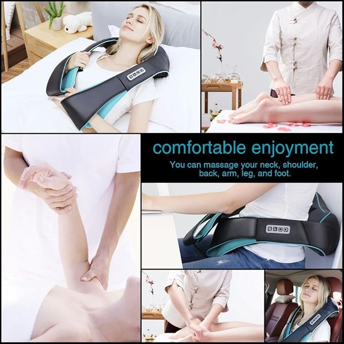 Mo Cuishle Fathers Day Dad Gifts, Shiatsu Back Shoulder and Neck Massager with Heat, Electric Deep Tissue 4D Kneading Massage, Best Gifts for Women Men Mom Wife Husband her him, Mothers Day, Christmas