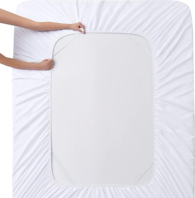 Manyshofu Extra Deep Pocket Twin Sheets Set - Hotel Luxury 1800 Thread Count Sheets & Pillowcases - Kids Bedding Set up to 24" Mattress - Pure White Bed Sheets 18-24 Inch Deep Pockets - 3 Piece