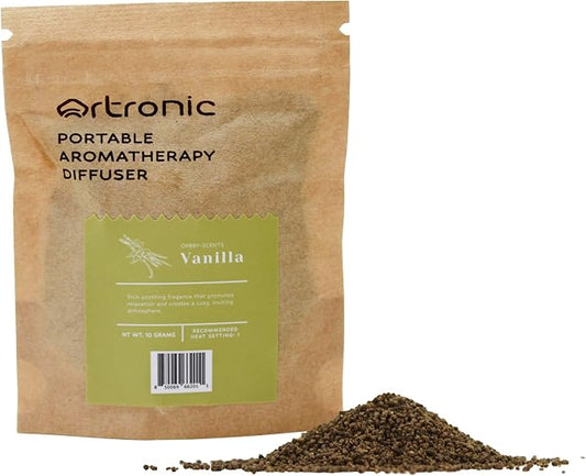 Aroma Diffuser-Compatible Scented Pellets/Granules : Vanilla,10g, Refills for Orbby Incense Burner