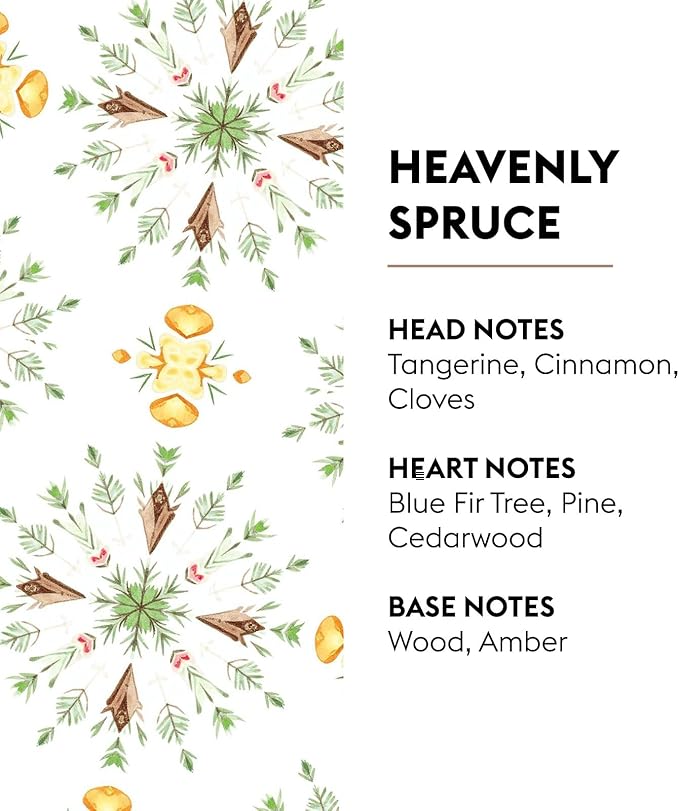 MAISON BERGER Heavenly Spruce Lampe Berger Refill, 500 ml (16.9 fl oz), 2-in-1 Catalytic System, Neutralizes Odors and Diffuses Fragrance, Fir Tree, Pine Notes, Made in France
