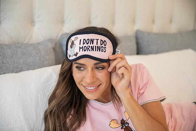Lazy One Women's Cotton Face Mask for Sleep, Washable Sleeping Mask for Adults