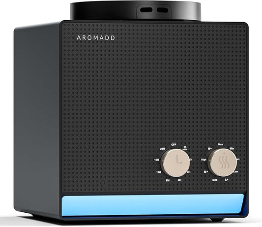 Aromadd Smart Aroma Scent Waterless Essential Oil Diffuser, Cold Air Tech Scent Air Machine for 1500 Sq Ft, 200ml Hotel Collection Diffuser for Home & Office