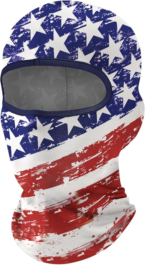Fuinloth Balaclava Ski Mask, Motorcycle Summer Thin Cooling UV Protection Neck Gaiter for Men/Women