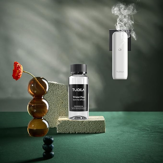Hotel Waterless Diffuser Oil Winter Pine, Essential Scent Oil Usage Cold Air Waterless Diffuser, Luxury Scents Oils Fragrance Bottle120 ML Home Natural Flavour