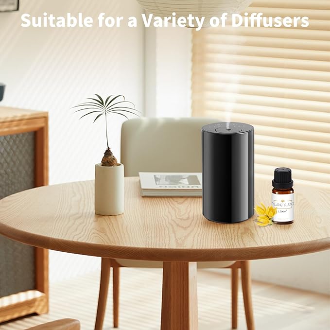 LOXIM Ylang-Ylang Essential Oil, Pure Natural Essential Oils, Fragrance Oil Perfect for Humidifiers, Diffusers, Candle Making, Scent Home and Office (Pack of 1, Ylang-Ylang)