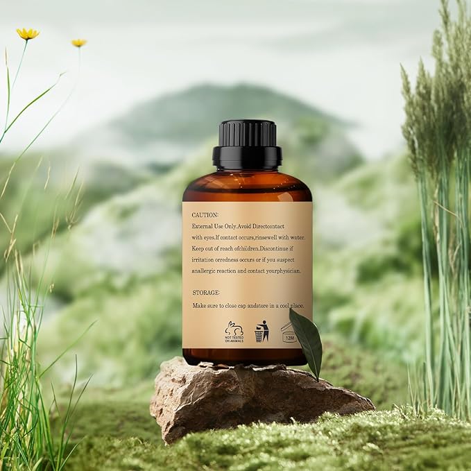 Basil Essential Oils 240ML, Pure Basil Essential Oil for Aromatherapy Diffuser - 8 Fl Oz