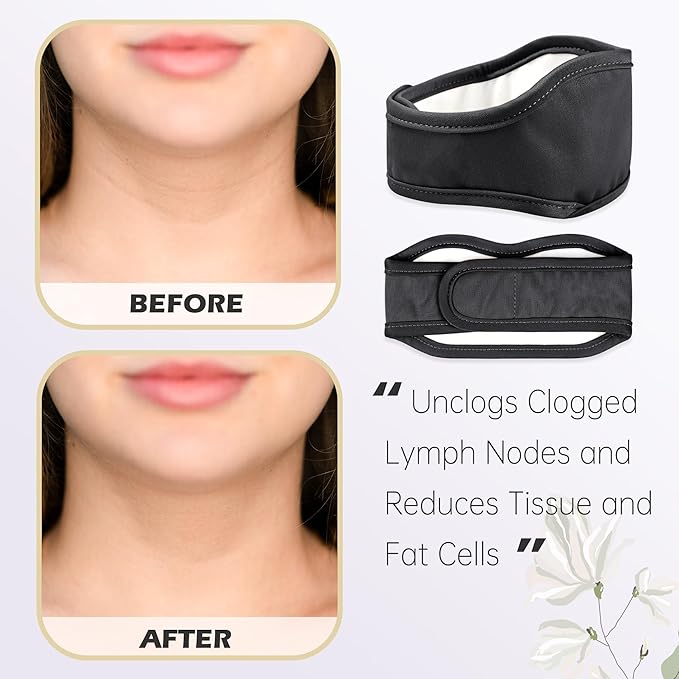 2 Pack Castor Oil Pack Wrap Organic Cotton for Liver Detox, Reusable Castor Oil Compress Highly Absorbent Anti Oil Leak, Black（Oil are Not Include