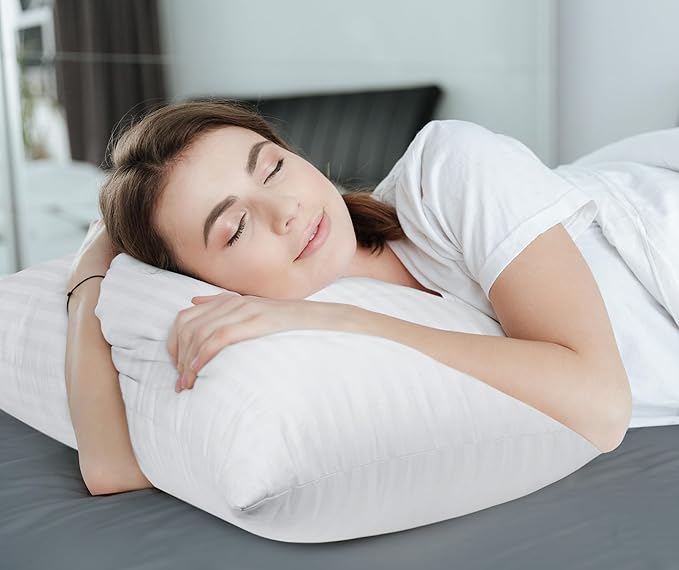 Utopia Bedding Pillows King Size Set of 2 (White), Hotel Pillows, Cooling Pillow for Side, Back or Stomach Sleepers