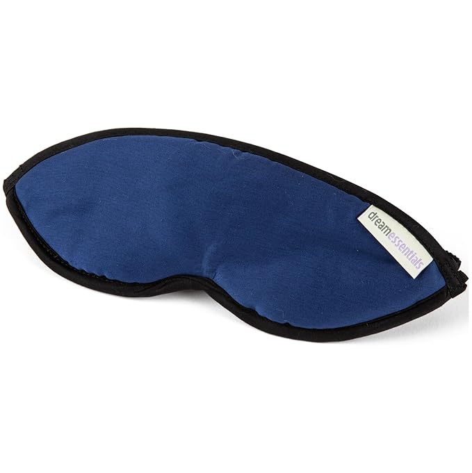 Dream Essentials Natura Organic Sleep Mask (Twilight Blue) Made in the USA