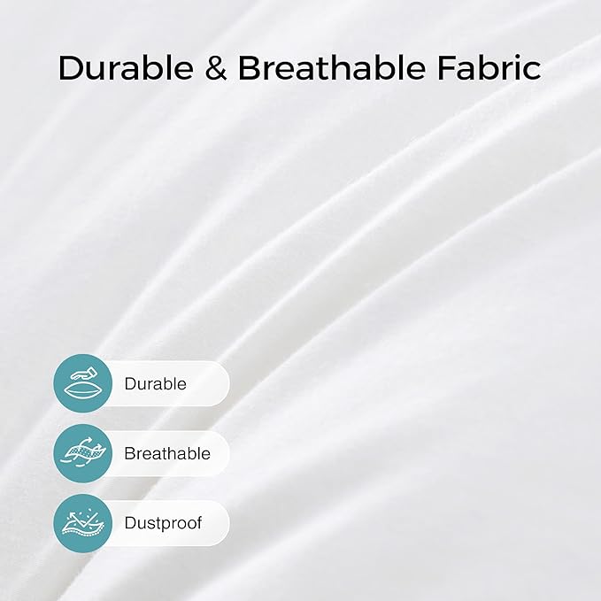 puredown® 16x16 Throw Pillow Inserts Set of 2 – Supportive & Fluffy Down Alternative Pillow Forms for Couch, Sofa & Bed, Indoor Decorative Cushion Stuffer