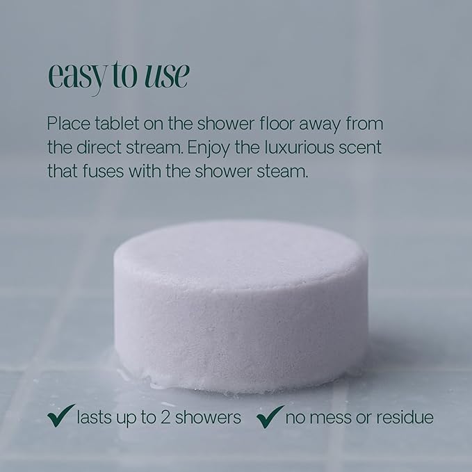 Shower Steamers Aromatherapy 10 Pack - Made in USA with Natural Essential Oils – Mother’s Day Gifts, Birthday Gifts for Women and Men, Stress Relief & Relaxation Self Care – Eucalyptus