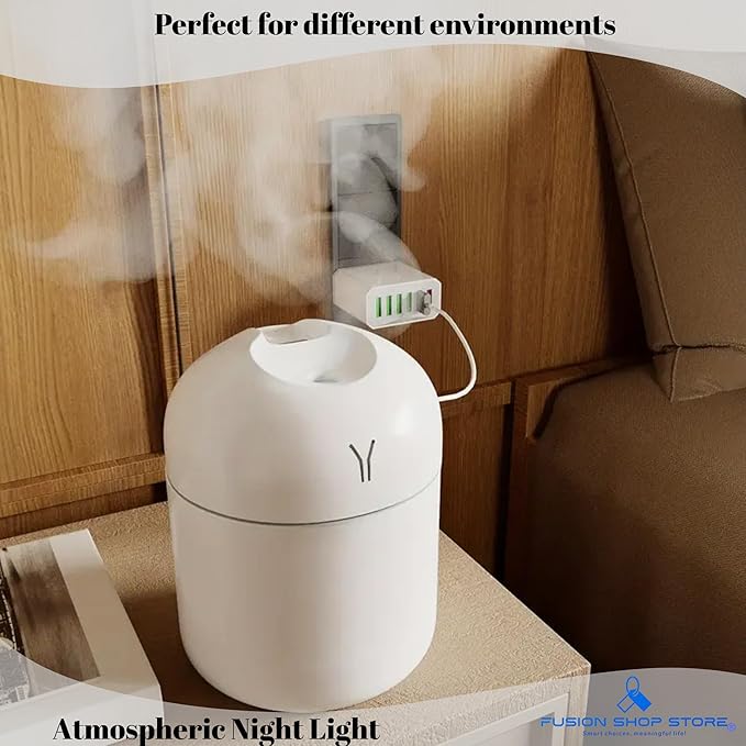 Essential Oil Diffuser & Air Freshener – Ultrasonic Cool Mist Humidifier – Quiet Aromatherapy Diffuser for Home, Office & Bedroom