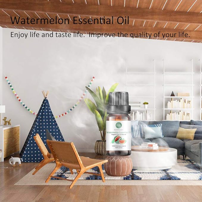 2-Pack Watermelon Essential Oil, Pure, Undiluted, Therapeutic Grade Watermelon Oil - 2x10 mL