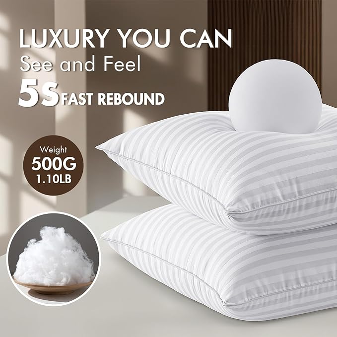 MIULEE 16x16 Pillow Inserts, Firm and Fluffy Decorative Throw Pillows for Couch Sofa Bed, Down Alternative with 100% Cotton Cover Pack of 4