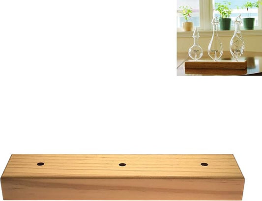 Aromis Aroma Diffuser Bottle Stand - Locus, Aromatherapy Essential Oil Wooden Holder for nebulizing Diffuser Bottle
