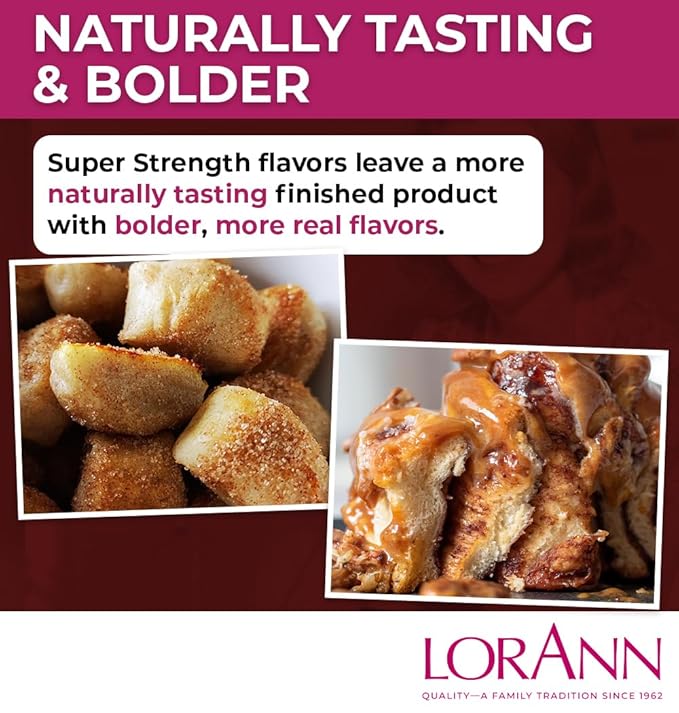 LorAnn Oils Super Strength Flavoring - Used For Candy Making, Flavoring Extracts, Baking, Hard Candy, and Flavor Oils - Bold, Natural Flavors 4X Stronger Than Extracts - Cinnamon Oil, 1 fl oz