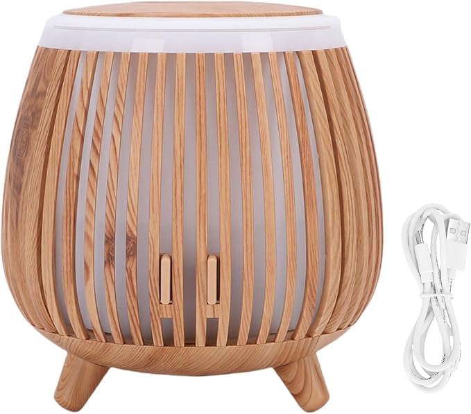 Fabater Essential Oil Diffuser, Quiet 35db Auto Shut Off Oil Diffuser, Diffusers for Home with USB Power Supply for Bedroom Office Car Travel