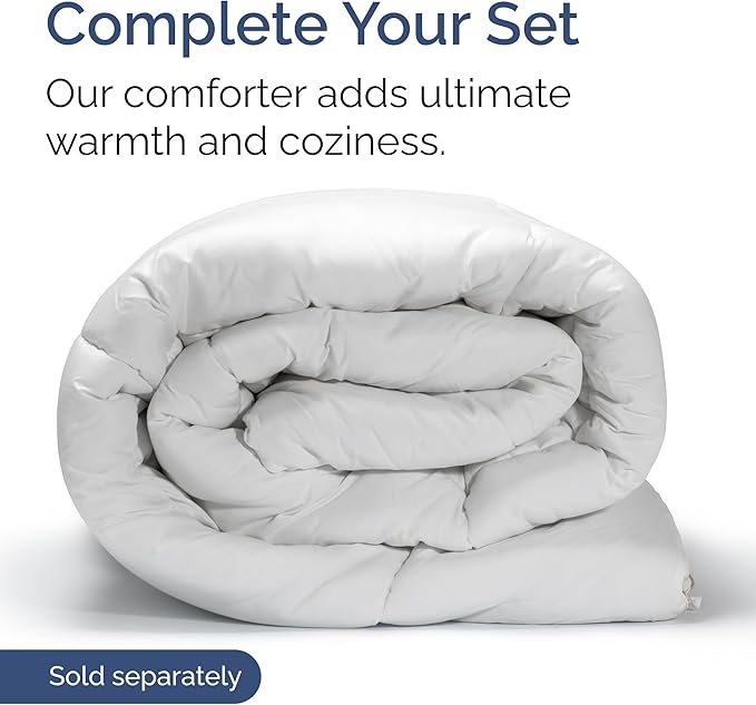 Extra Deep Split King Sheet Set - 5 Piece Breathable & Cooling Bed Sheets - Easily Fits 18 to 24 inch Mattress - Soft, Wrinkle & Fade Free with Extra Deep Pockets - Hotel Luxury Bedding - Sage Green