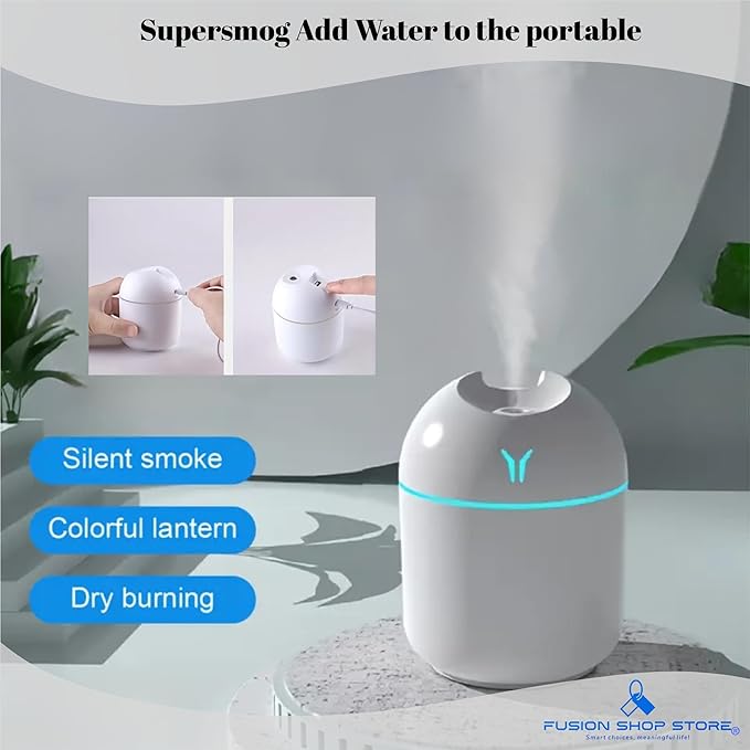 Essential Oil Diffuser & Air Freshener – Ultrasonic Cool Mist Humidifier – Quiet Aromatherapy Diffuser for Home, Office & Bedroom