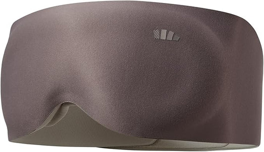 BENEUNDER Sleep Mask for Women Men,3D Contoured Cup Weighted Eye Mask, 100% Light Blockout Blindfold for Flight Nap Travel