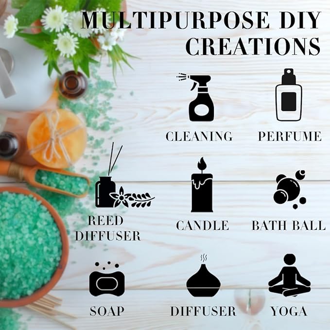 Coconut Essential Oil Coconut Oil for Aroma Diffuser,Humidifier,Home Fragrance,Cleaning,Body Care,Massage,Yoga,DIY Candle,DIY Soap CosmicVeil（Coconut，16 Fl Oz (Pack of 1)）