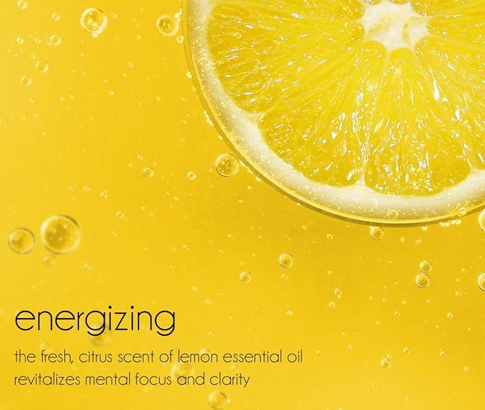 Lemon Essential Oil – 32 fl oz (946 ml) Aluminum Bottle w/Plug Cap – 100% Pure Essential Oil – GreenHealth