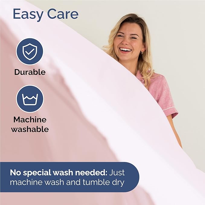 Full 6 Piece Sheet Set - Comfy, Breathable & Cooling - Soft Hotel Luxury Bedding for Women, Men, Kids, Teens and Children - 1 Flat & 1 Fitted Sheet & 4 Pillowcases with Deep Pockets - Lavender Pink