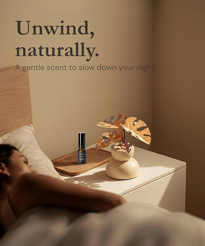 Rotating Aroma Diffuser with Mist – Kinetic Desk Decor with Gentle Scent Flow, Essential Oil Diffuser for Small Spaces, Aesthetic Gift for Women, Home & Office