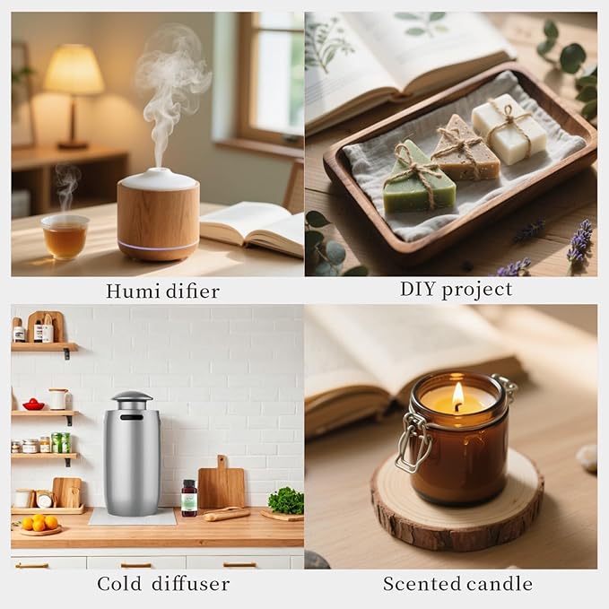 Shangri-La Aroma Essential Oils for diffusers, Long-Lasting Scent, Hotel Collection Fragrance Oil, Perfume-Grade scents for DIY, Candles,Odor Elimination and Room