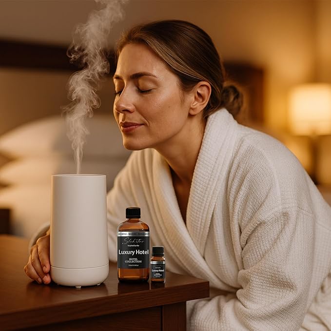 Hotel Diffuser Oil Gift Set – Luxury Hotel Inspired Fragrance Oils for Diffusers, Premium Aromatherapy Home Fragrance, Long Lasting Scent for Bedroom, Spa & Office (Hotel Fragrance Set 20ml*6)