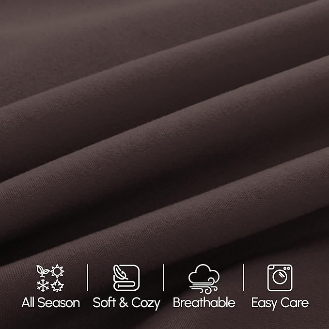 Elegant Comfort Premium Hotel Quality 2-Piece Pillowcase Set, Luxury & Softest 1500 Thread Count Egyptian Quality Bedding Pillowcases, Wrinkle and Fade Resistant