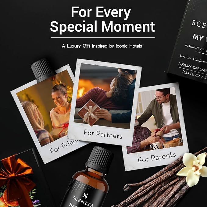 Harmony Diffuser Scent Inspired by The Ritz Carlton, Fresh Coastal Fragrance with Jasmine, Bergamot & Lemon, Luxury Scent Suitable for Ultrasonic and Waterless Diffusers - 120 Ml, 4.06 Fl Oz