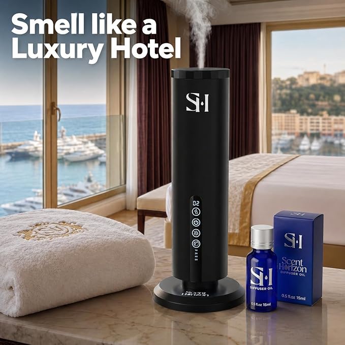 Inspired by 5-Star Hotel Rio de Janeiro RJ03 Hotel Scent Diffuser Oil | 0.5 Fl oz (15 ml) - Waterless Diffuser Oil Refill & Highly Concentrated Fragrance Oil, Diffuser Oil Scents, Hotel Oil Diffuser