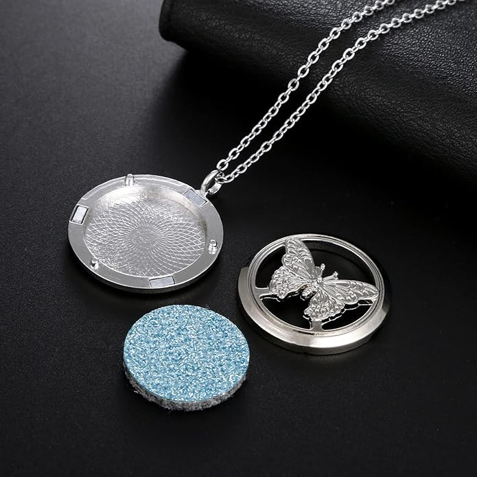 Mixed Pearl Cage Locket Pendants Set, Essential Oil Diffuser DIY Necklace Bracelet Jewelry Making Craft, Bulk Beads Aromatherapy Diffuser Charms Gifts for Women Girls