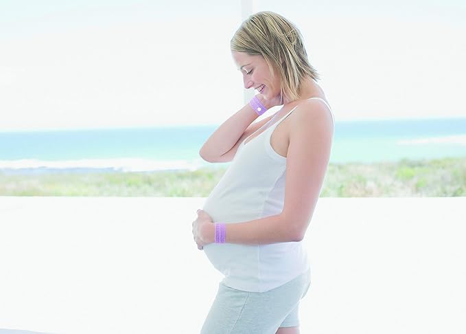 Sea-Band Mama Maternity Kit That Includes: 1 Pair of Maternity Anti Nausea Morning Sickness Bands, Drug-Free Nausea Relief Ginger Lozenges, and an Aromatherapy Calming Rollette with Essential Oils