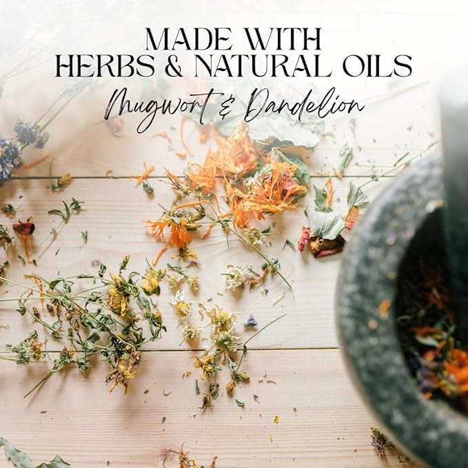 CIRCE Hecate Spell Oil- Invite Wisdom, Transformation & Best Path Discovery - Add to Bath, Use in Rituals, Wear as Fragrance to Align w/Desires - Coconut Oil, Mugwort Herb, Dandelion Herb- 1/2oz