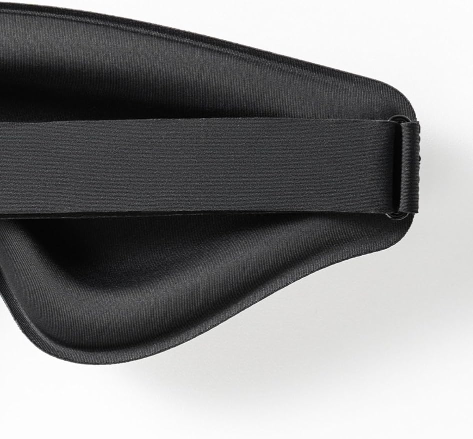 MYTREX 3D Contoured Sleep Mask for Side Sleepers, 100% Light Blocking Eye Mask for Sleeping, Soft Breathable Blackout Blindfold with Adjustable Strap for Travel, Nap, Night Shift & Insomnia Relief