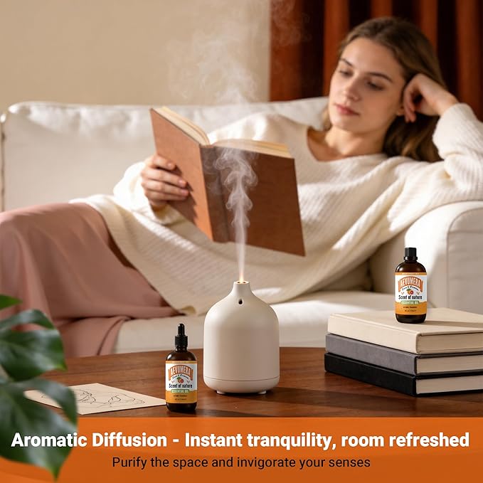 Grapefruit Essential Oil 4Fl Oz Pure Grapefruit Oil Long Lasting Aroma Oils for Diffuser, Soap & Candle Making, Home Office, Skin, Massage, Shampoo, Humidifier