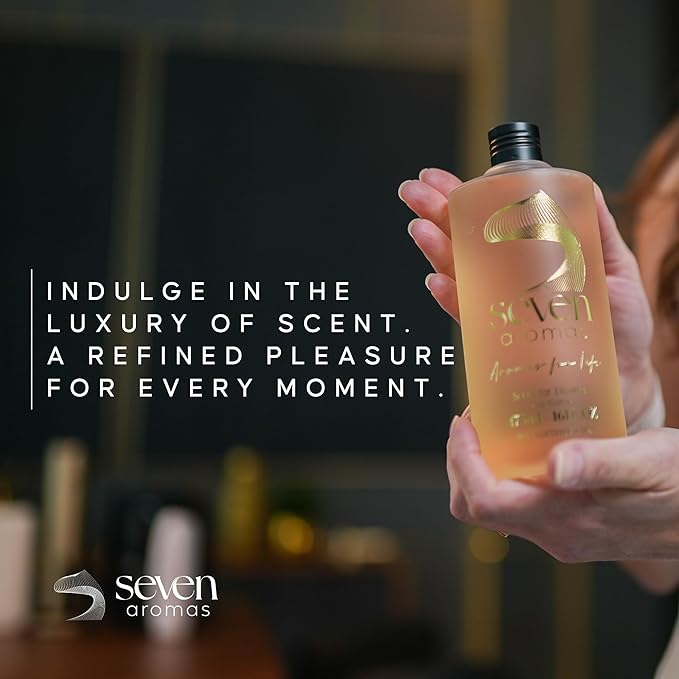 SevenAromas Hotel Scent Diffuser Oil, Luxury Hotel-Inspired Essential Oil for Aromatherapy & HVAC Diffusers – Premium Dropper Bottle - 45 ml 1.52 FL oz (White Tea)