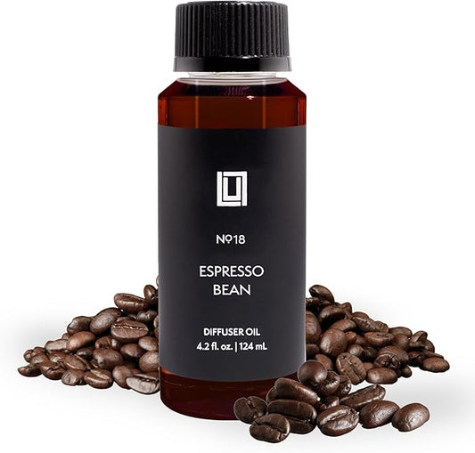 Aroma by Lulu - Espresso Bean - Luxury Fragrance Oil for Waterless Cold Air Diffusers - Aromatherapy Fragrance Oil Blend for The Home or Office