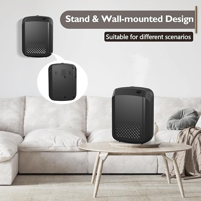 Waterless Essential Oil Diffuser, Yofuly Smart Scent Air Machine for Home, Cold Air Fragrance Diffuser for Large Area, Spa, Office and Business Use, 1500 Sq. Ft Coverage Hotel Collection Diffuser